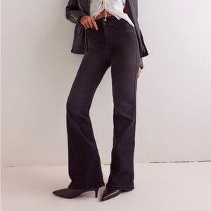 Free People We The Free Jayde High Rise Flare, Onyx Blk/Noir, Size 26 S - NWT